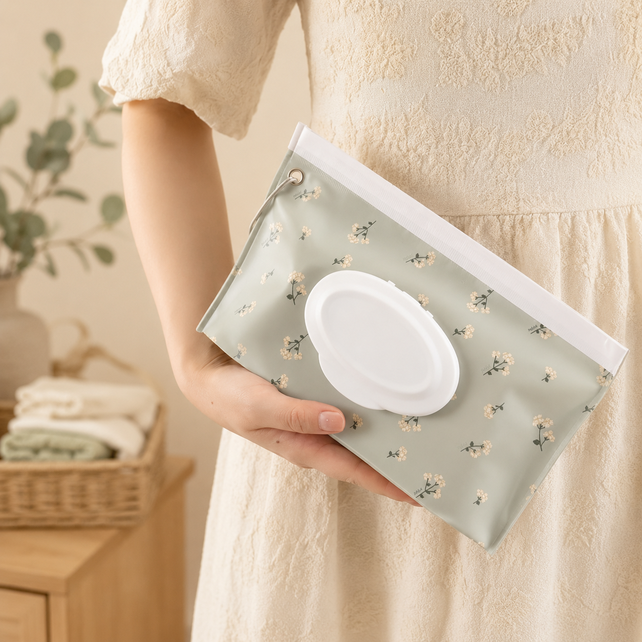 Portable Baby Wipe Holder Case
