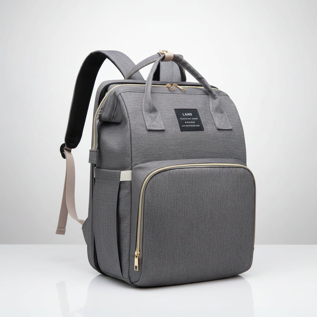 Portable Folding Crib Diaper Bag
