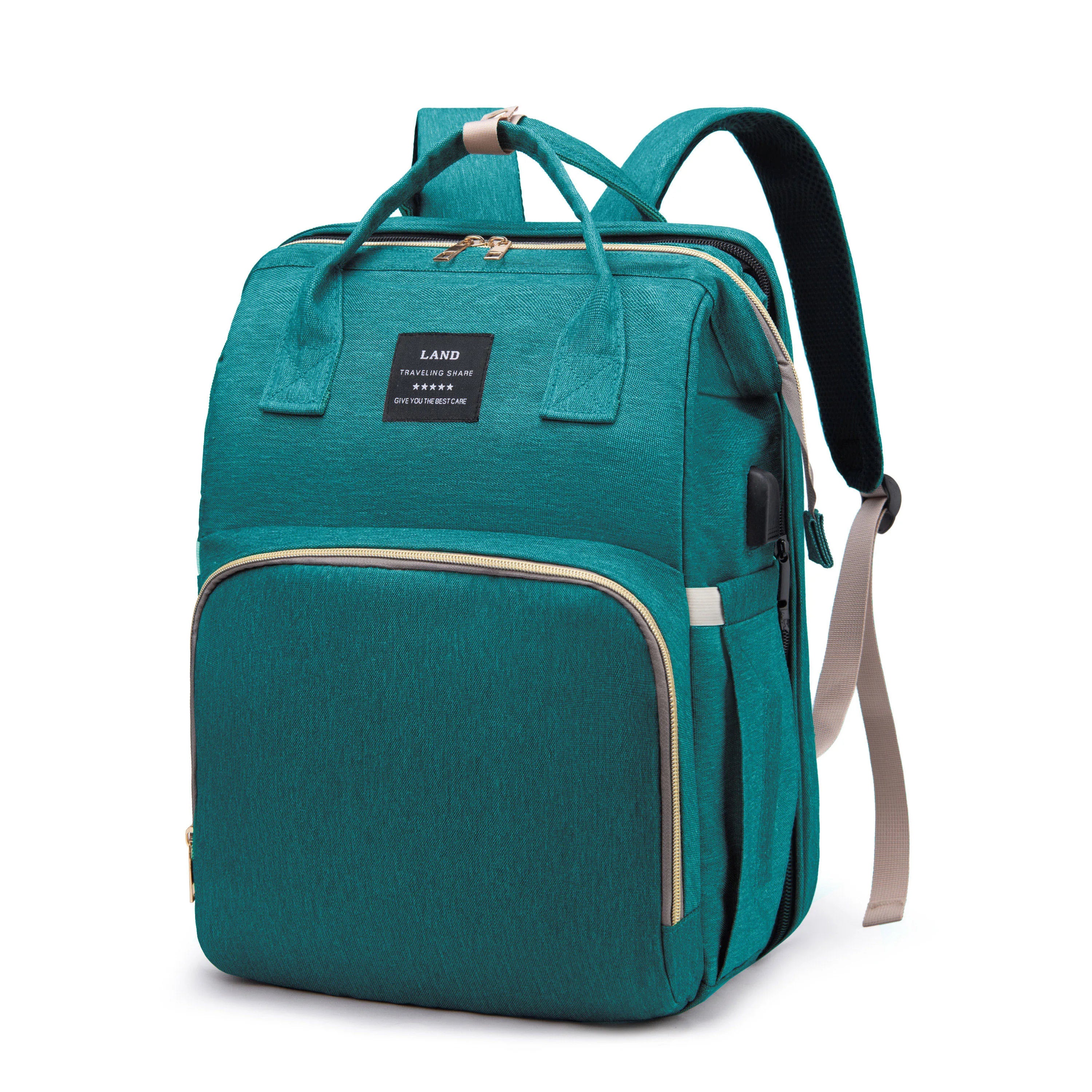 Portable Folding Crib Diaper Bag