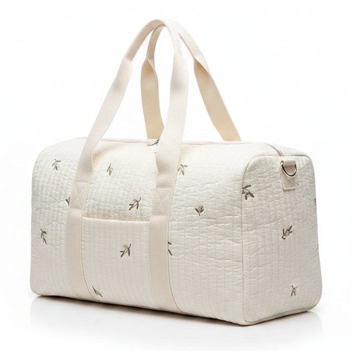 Quilted Tote Diaper Bag