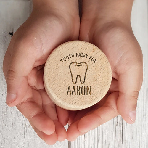Personalized Tooth Fairy Box for Kids