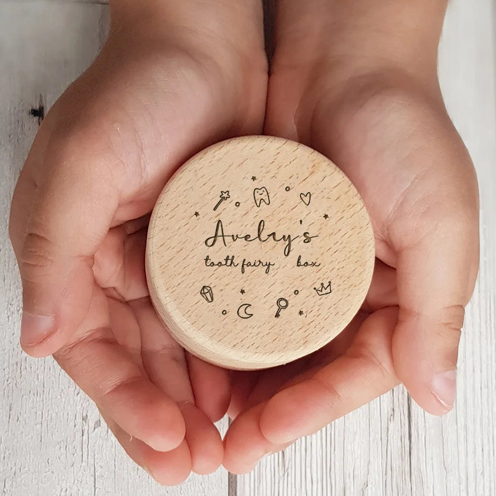 Personalized Tooth Fairy Box for Kids