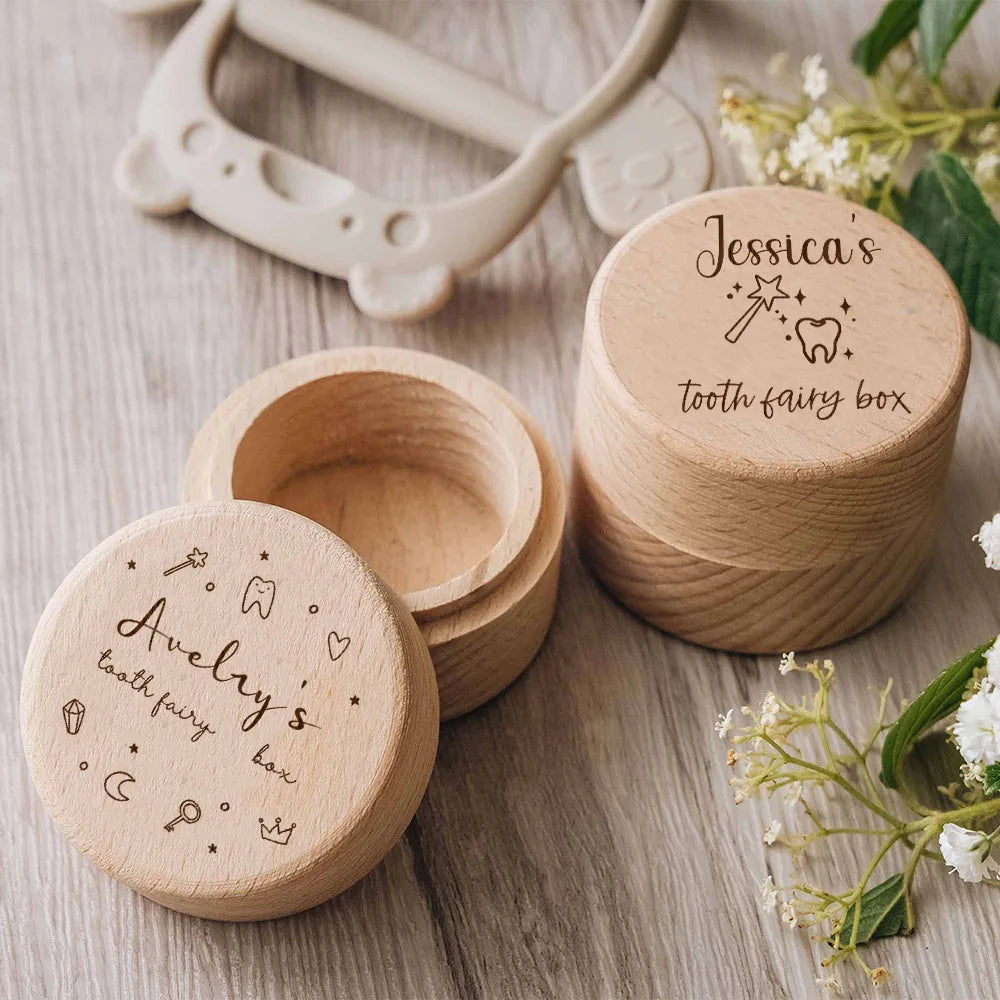 Personalized Tooth Fairy Box for Kids